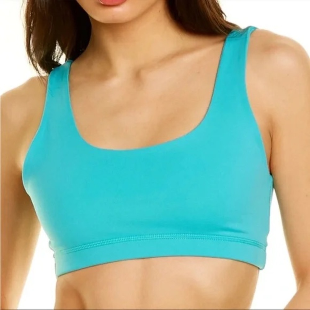 Tile Green We Wore What Sports Bra